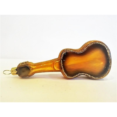 Gitara klasyczna - szklana bombka ręcznie malowana-14733
