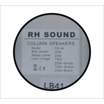 RH SOUND CS-24 głośnik 100V 20W-19976
