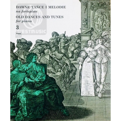 Książka "Dawne tańce i melodie - na fortepian 3" Jan Hoffman, Adam Rieger-11373