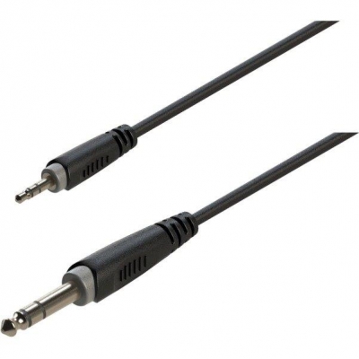 ROXTONE SAMURAI kabel Jack 3.5 mm - Jack 6.3 mm stereo 1.5 m-11614
