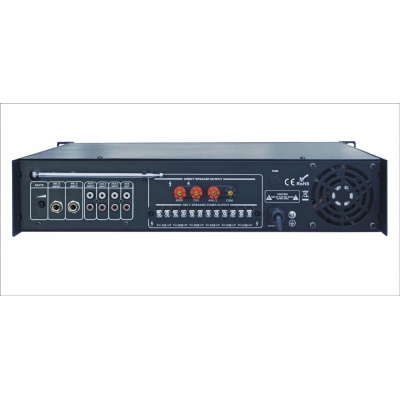 RH SOUND ST-2120BC Wzmacniacz 100V z MP3 + radio FM + pilot IR-13362