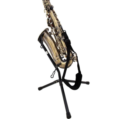 Regulowany pasek do saksofonu z miękkim aksamitem-13742