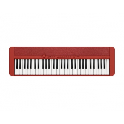 CASIO CT-S1 (RD) Czerwony keyboard 61 klawiszy dynamicznych (5 oktaw)-14074