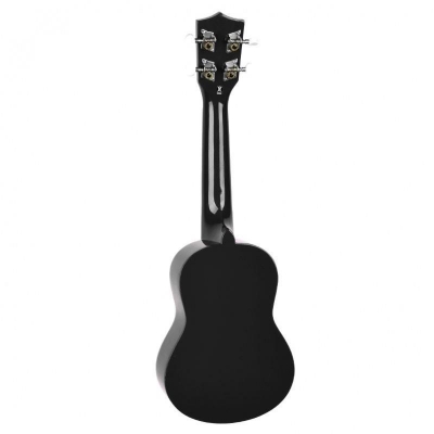HARLEY BENTON UK-12 BLACK ukulele sopranowe z pokrowcem-14086