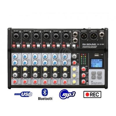 RH SOUND SE8-ME USB BLUETOOTH mixer audio + player/recorder MP3 WMA FLAC-14626