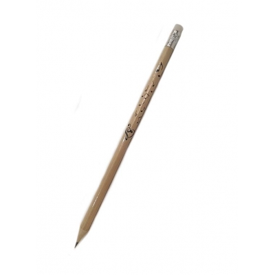Muzyczny ołówek z nutkami - naturalny-14814