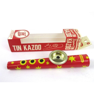 KAZOO The Original - metalowe czerwone kazoo -15169