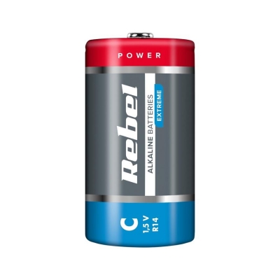 REBEL EXTREME bateria alkaliczna R14 - blister 2 sztuki-15542