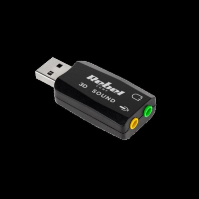REBEL karta dźwiękowa USB 5.1-15684