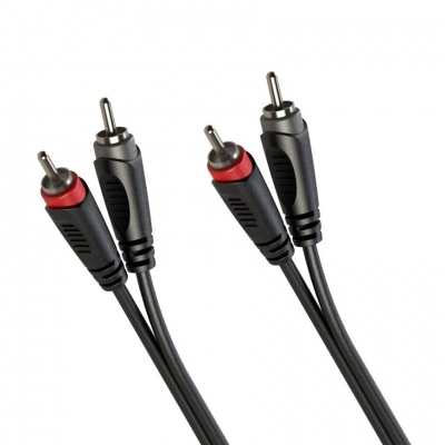 ROXTONE SAMURAI kabel 2x RCA - 2x RCA m 1m-15902