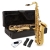 V-TONE saksofon tenorowy złoty z futerałem i akcesoriami -16091