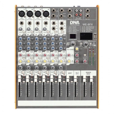 DNA ME-8FX 8-kanałowy mikser audio USB Bluetooth-16151