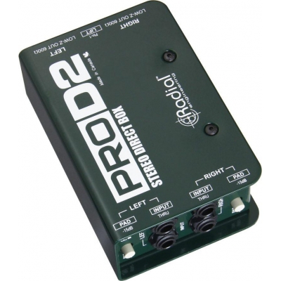 RADIAL ProD2 Stereo Passive DI-box pasywny-16255