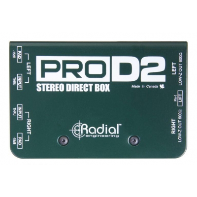 RADIAL ProD2 Stereo Passive DI-box pasywny-16263