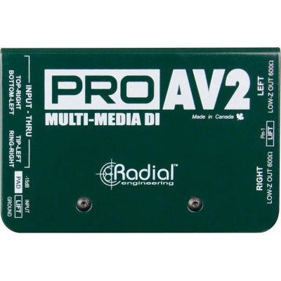 RADIAL ProAV2 Stereo Passive DI-box pasywny-16273