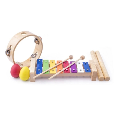Zestaw Muzyczny 8 elementów - instrumenty dla dziecka-16639