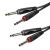 ROXTONE SAMURAI kabel 2x Jack 6.3 mm mono - 2x Jack 6.3 mm mono 3 m-17085