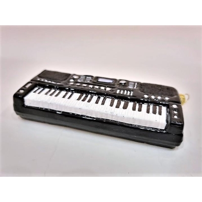 Keyboard - szklana bombka ręcznie malowana-17610