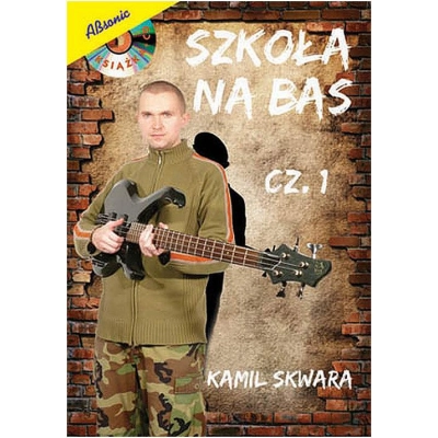 Książka "Szkoła na bas cz. 1" + płyta CD Kamil Skwara-17995