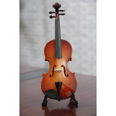 Miniaturowe drewniane skrzypce-18030
