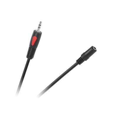 CABLETECH Eco-Line kabel Jack 3.5 stereo m - Jack 3.5 f - 10 m - np. przedłużacz słuchawek -18221