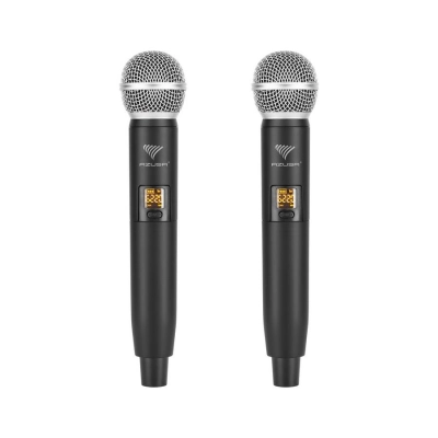 AZUSA zestaw mikrofonów bezprzewodowych UHF - 2 mikrofony doręczne-18231
