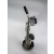 Miniaturowy saksofon z zegarkiem - silver -18814
