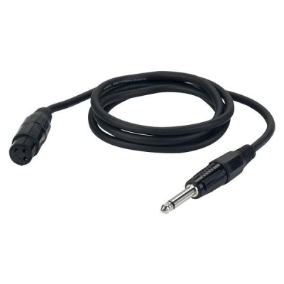 DAP AUDIO kabel Jack 6.3 m - XLR f 6m-372